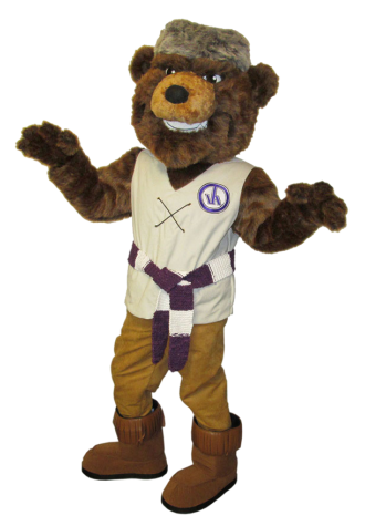 Valley Heights Secondary School Voyageur Bear Mascot Costume