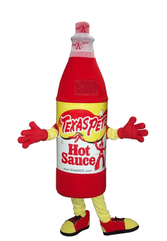 Van Winkle Texas Pete Mascot Costume