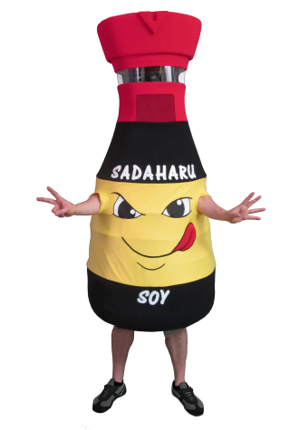Vancouver Canadians Sadaharu Soy Mascot Costume