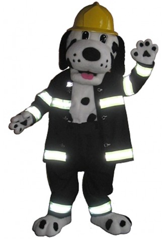 Vancouver Firefighters Smokie Joe Mascot Costume