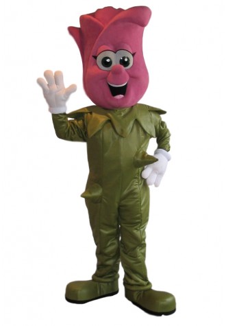 Welland Rose Festival Rose Buddy Mascot Costume