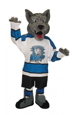 Wenatchee Wild Walt the Wolf Mascot Costume