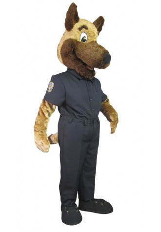 Woodstock PD Police Dog Mascot Costume