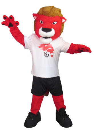 York University York Lion Mascot Costume