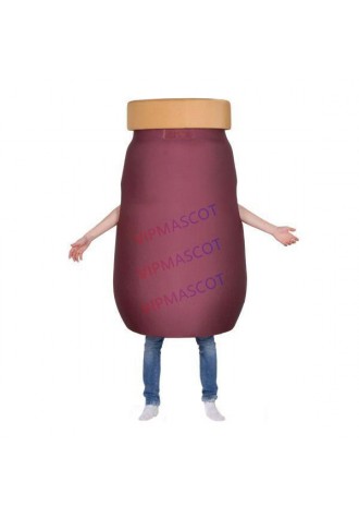 Sealed The Red Brown Sauce Bottle Mascot Costume