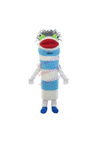 Ugly Look Marine Fish With Long Body Mascot Costume
