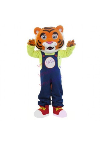 Adult Gift The Lively Baby Tiger Mascot Costume