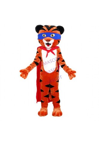 Mysterious The Justice Tiger Superman Mascot Costume