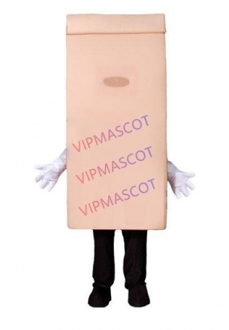 Paper Eco-friendly Supermarket Shopping Bag Mascot Costume
