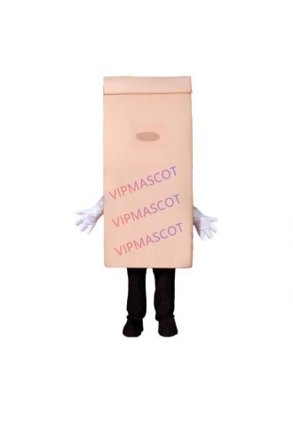 Paper Eco-friendly Supermarket Shopping Bag Mascot Costume