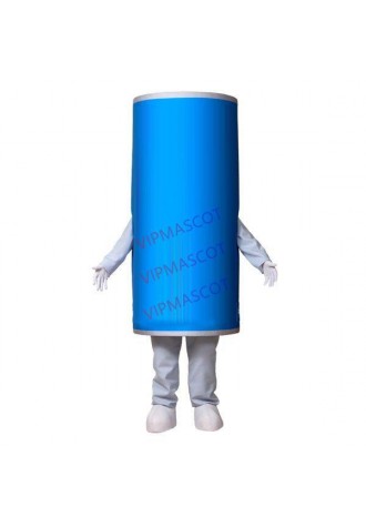 Lightweight Blue Can Doll Mascot Cartoon Costume