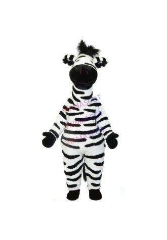 Customized Standing Version of Dwarf Zebra Mascot Costume