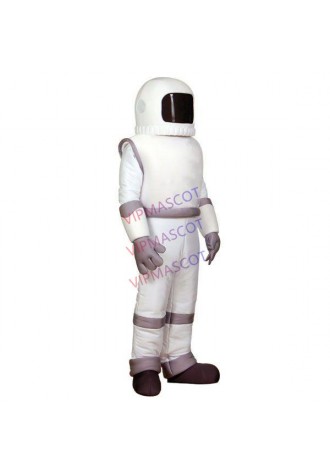 Astronaut In The Special Material Protective Spacesuit Mascot Costume