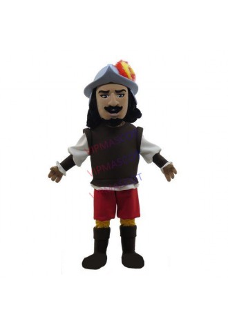 Cautious Patrol Soldier Adult Size Mascot Costume