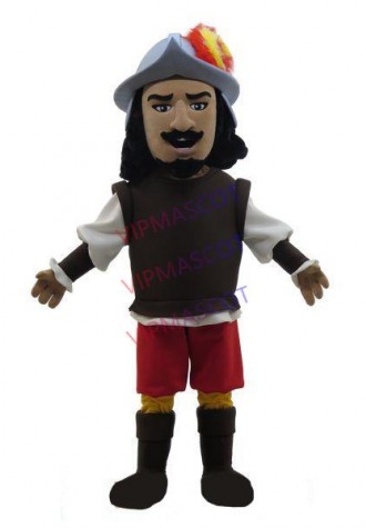 Cautious Patrol Soldier Adult Size Mascot Costume