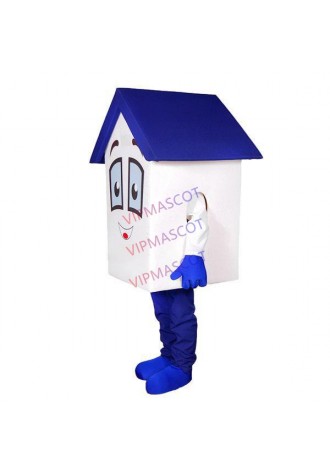 Interesting Fancy Cartoon House Mascot Lightweight Costume