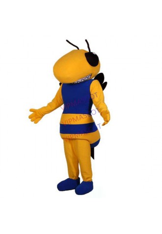 Mutant Big-headed Worker Bee With Hideous Face Mascot Costume
