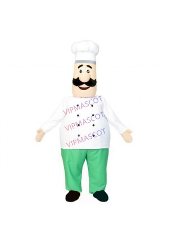 The Bearded Fat Chef of Western Restaurant Mascot Costume