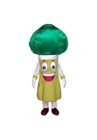 Adult Size Cartoon Funny Style Cauliflower Mascot Costume