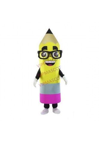 Cartoon Colored Drawing Pencil Mascot Costume For School