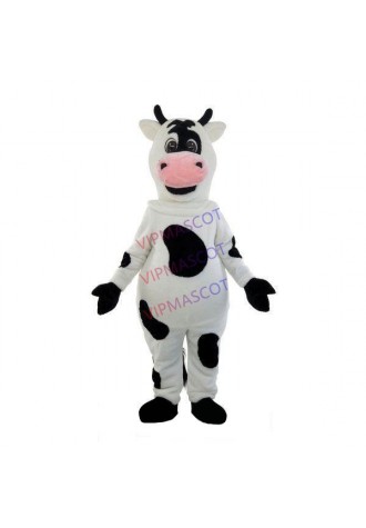 High-yield Dairy Cow On The Farm Mascot Soft Costume
