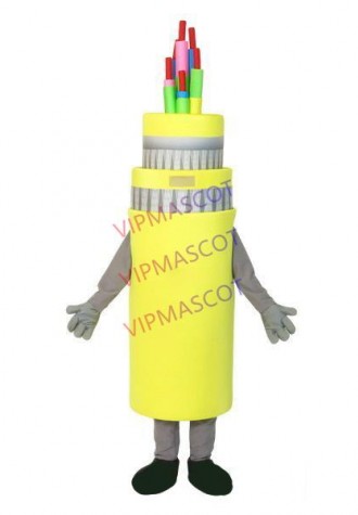 Multi-threaded Connector Electrical Equipment Cartoon Mascot Costume