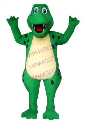 Adult Lifesome Green Alligator Mascot Costume