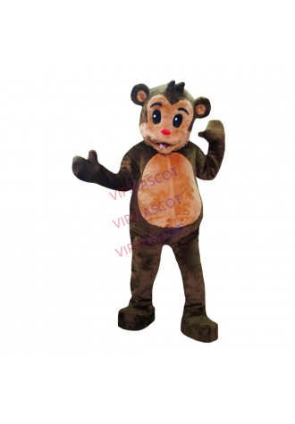 Active The Red-nosed Baby Monkey Mascot Costume