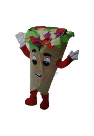 Party Cartoon Delicious Burrito Mascot Costume