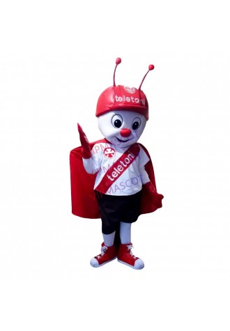 Red Nosed Ant of Teleton Mascot For Activity
