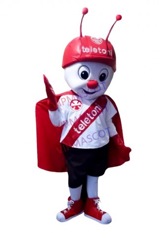Red Nosed Ant of Teleton Mascot For Activity