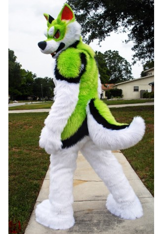 Fierce Wolf Animal Fursuit Costume Mascot Costume