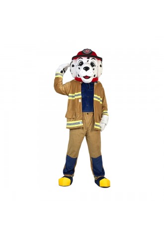 Affordable Fire Dog Mascot Costume