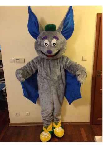 Happy Lightweight Bat Mascot Costume