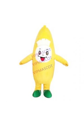 Halloween Banana Mascot Costume Cosplay Party Fancy Dress Adults Parade Suit New