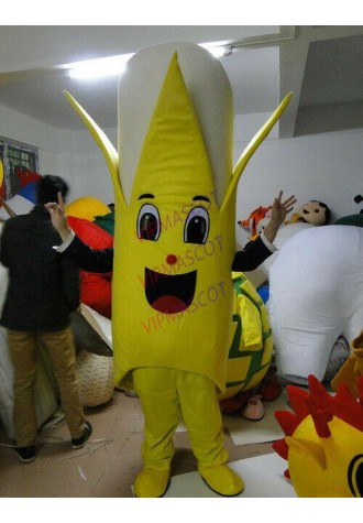 Halloween Banana Mascot Costume Cosplay Party Fancy Dress Adults Parade Suit New