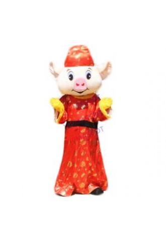 Pig Costume Outfit Game Adult Birthday Mascot Party Cosplay Dress Parade Animal
