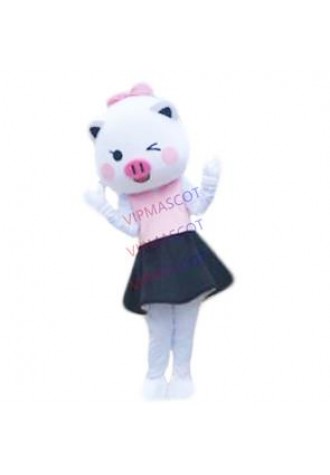 Adult Cosplay Gg Bond Pig Year Mascot Costume Halloween Party Game Dress Outfit