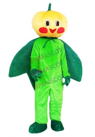 Pumpkin Mascot Costume Suit Cosplay Party Game Dress Outfit Halloween Adult 2019