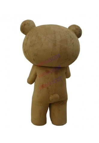Japanese San-X Rilakkuma Brown Bear Mascot Costumes Adult Party Dress Gift