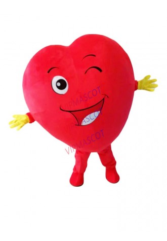 Love Mascot Costume Suit Cosplay Party Fancy Dress Outfits Clothing Adults Size