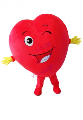 Love Mascot Costume Suit Cosplay Party Fancy Dress Outfits Clothing Adults Size