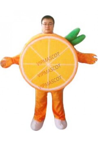 Orange Fruit Mascot Costume Cosplay Party Fancy Dress Outfit Advertising Adults