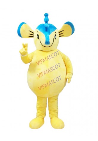 Halloween Blue Yellow Seahorse Hippocampus Mascot Costume Party Clothing Adults