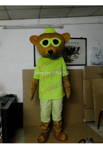 Halloween Bear Mascot Costume Suits Cosplay Party Clothing Carnival Adults
