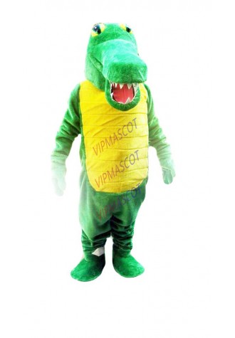 Aligator Mascot Costume Suit Cosplay Party Game Dress Outfit Halloween Adult