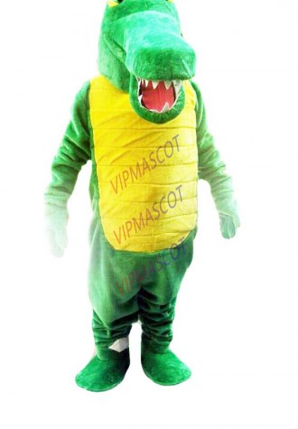 Aligator Mascot Costume Suit Cosplay Party Game Dress Outfit Halloween Adult