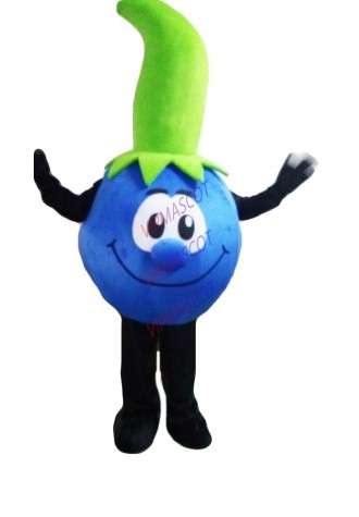Blueberry Mascot Fruit Adversting Costume Party Parade Fancy Dress Adult Cosplay