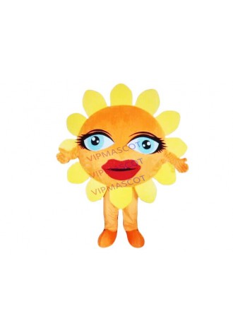 Halloween Sunflower Mascot Costume Cosplay Party Outfits Clothing Carnival