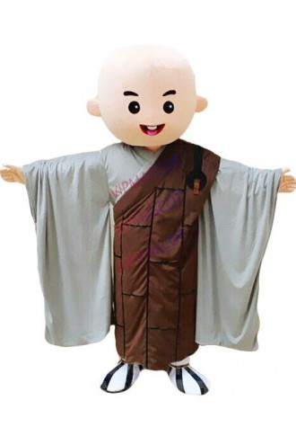 Monk Mascot Costume Cosplay Party Fancy Dress Outfit Advertising Adults Parade
